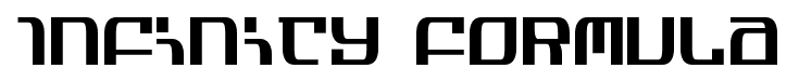 Infinity Formula font